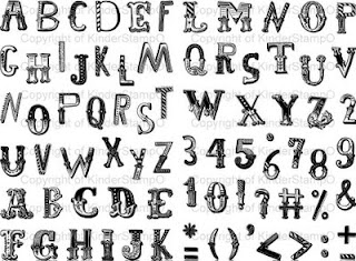 KinderStampO Photopolymer Stamp Set - Creative Chaos 